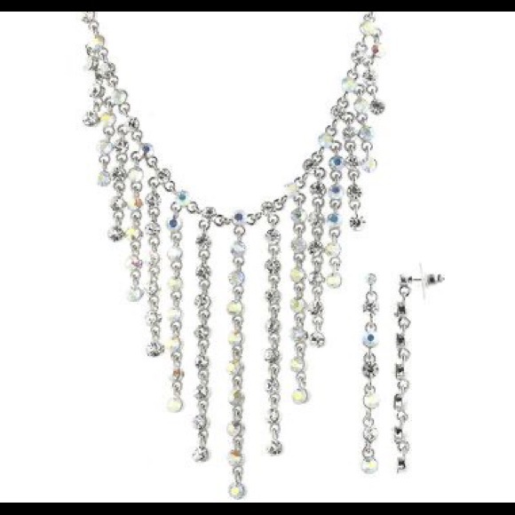 Ivana Trump Crystal Necklace & Earring Set - Picture 7 of 7